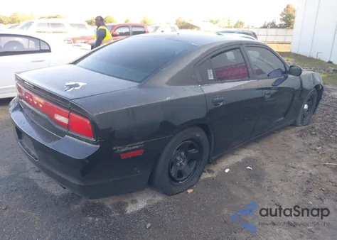 2013 Dodge Charger Police из США, поврежденный, VIN 2C3CDXAT0DH586160